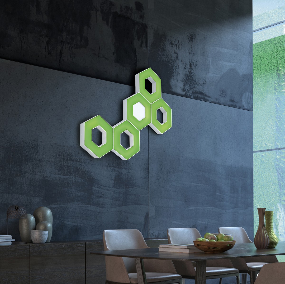 29,95 € Envio grátis | Luz de teto interna Trio Solitaire 8W 3000K Luz quente. 39×34 cm. LED RGBW multicolorido regulável. Montagem no teto e na parede Plástico e policarbonato. Cor branco
