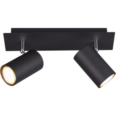 38,95 € Free Shipping | Indoor spotlight Trio Marley 30×15 cm. Living room, bedroom and office. Modern Style. Metal casting. Black Color