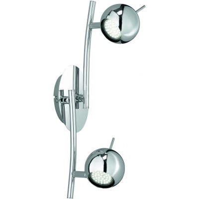 Indoor spotlight Trio Bowie 40×18 cm. Living room, bedroom and office. Modern Style. Metal casting. Plated chrome Color