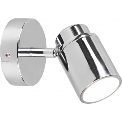 36,95 € Free Shipping | Indoor spotlight Trio Angelo 16×11 cm. Ceiling and wall mounting Bathroom. Modern Style. Metal casting. Plated chrome Color