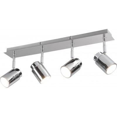 138,95 € Free Shipping | Indoor spotlight Trio Angelo 52×20 cm. Bathroom. Modern Style. Metal casting. Plated chrome Color