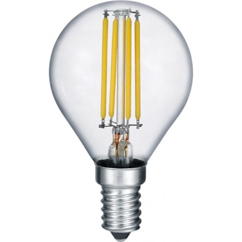 7,95 € Envoi gratuit | Ampoule LED Trio Bombilla 4.5W E14 LED 2700K Lumière très chaude. Ø 4 cm. Style moderne. Verre