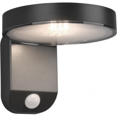 57,95 € Free Shipping | Outdoor wall light Reality Posadas 4.5W 3000K Warm light. 15×12 cm. Integrated LED. Motion sensor Terrace and garden. Modern Style. Plastic and polycarbonate. Anthracite Color