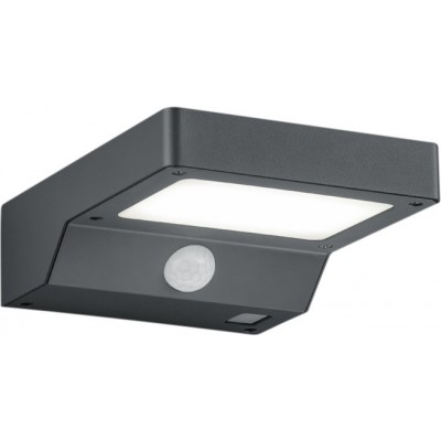 51,95 € Free Shipping | Outdoor wall light Reality Fomosa 4.8W 3000K Warm light. 13×5 cm. Integrated LED. Motion sensor Terrace and garden. Modern Style. Plastic and Polycarbonate. Anthracite Color