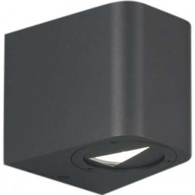 74,95 € Free Shipping | Outdoor wall light Reality Bogota 3W 3000K Warm light. 10×9 cm. Integrated LED Terrace and garden. Modern Style. Aluminum. Anthracite Color