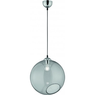 Hanging lamp Reality Clooney Ø 35 cm. Living room and bedroom. Modern Style. Metal casting. Plated chrome Color