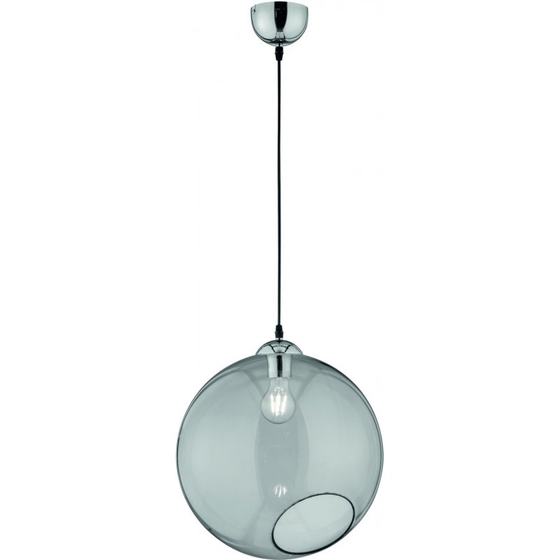 69,95 € Free Shipping | Hanging lamp Reality Clooney Ø 35 cm. Living room and bedroom. Modern Style. Metal casting. Plated chrome Color
