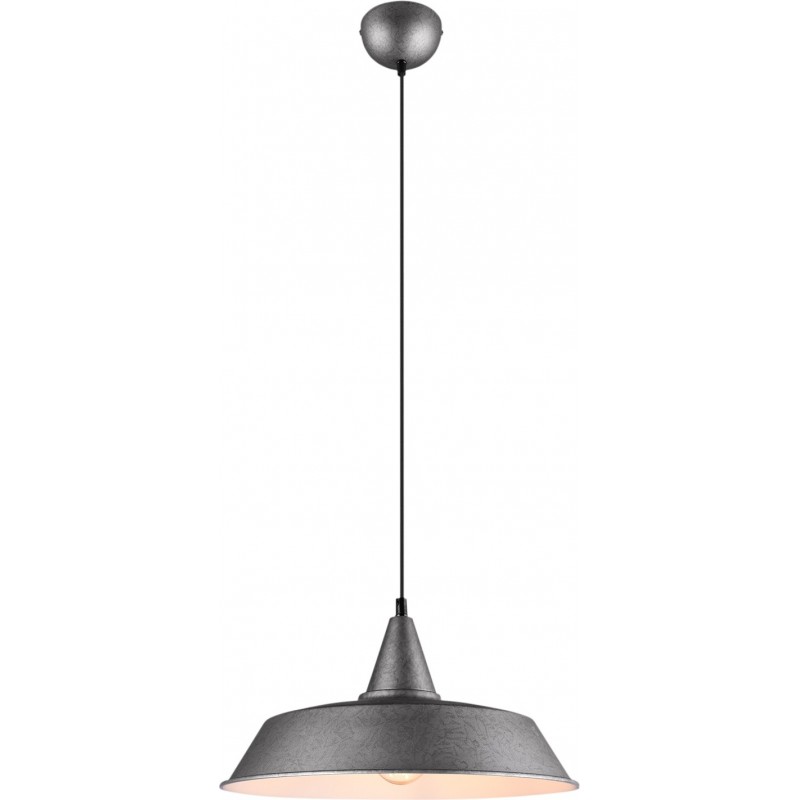 25,95 € Free Shipping | Hanging lamp Reality Wilton Ø 35 cm. Living room and bedroom. Modern Style. Metal casting. Old nickel Color