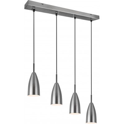 99,95 € Free Shipping | Hanging lamp Reality Farin 150×58 cm. Living room and bedroom. Modern Style. Metal casting. Matt nickel Color