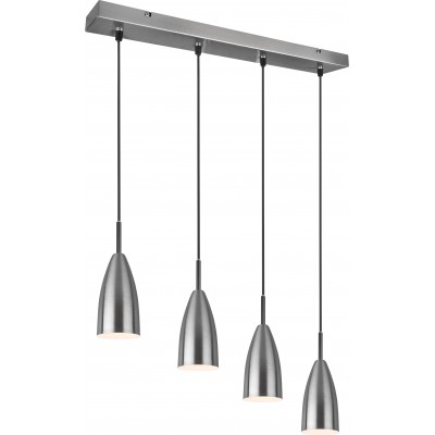 99,95 € Envio grátis | Lâmpada pendurada Reality Farin 150×58 cm. Sala de estar e quarto. Estilo moderno. Fundição de metais. Cor níquel mate