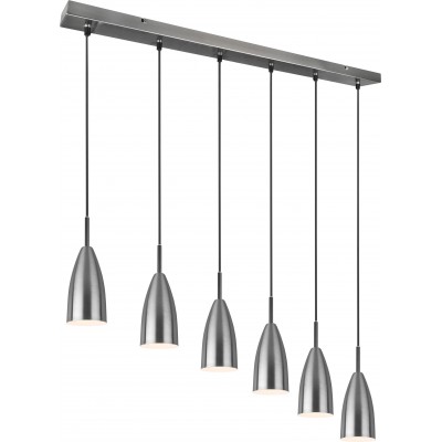 148,95 € Free Shipping | Hanging lamp Reality Farin 150×90 cm. Living room and bedroom. Modern Style. Metal casting. Matt nickel Color