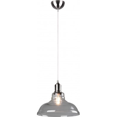 64,95 € Free Shipping | Hanging lamp Reality Aldo Ø 28 cm. Living room and bedroom. Modern Style. Metal casting. Matt nickel Color
