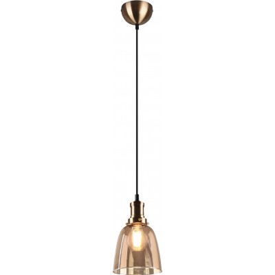 36,95 € Free Shipping | Hanging lamp Reality Vita Ø 14 cm. Living room and bedroom. Modern Style. Metal casting. Old copper Color