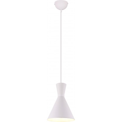 38,95 € Envio grátis | Lâmpada pendurada Reality Enzo Ø 20 cm. Sala de estar e quarto. Estilo moderno. Fundição de metais. Cor branco