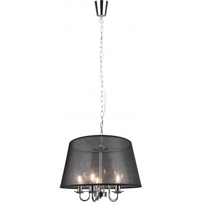 183,95 € Free Shipping | Hanging lamp Reality Cima Ø 50 cm. Living room and bedroom. Modern Style. Metal casting. Plated chrome Color
