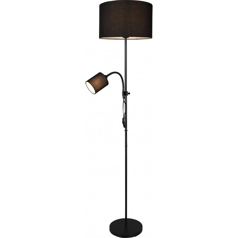 87,95 € Free Shipping | Floor lamp Reality Owen 160×36 cm. Flexible Living room and bedroom. Modern Style. Metal casting. Black Color