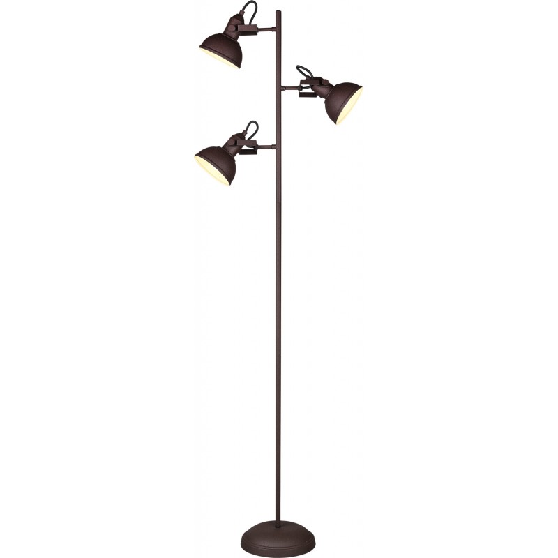 63,95 € Free Shipping | Floor lamp Reality Gina 150×43 cm. Living room and bedroom. Classic Style. Metal casting. Oxide Color