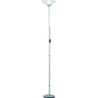 Floor lamp Reality Dezwo Ø 28 cm. Living room, bedroom and office. Modern Style. Metal casting. Gray Color