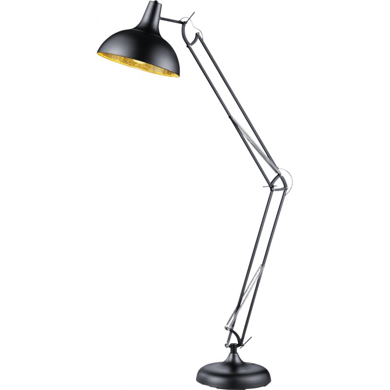 157,95 € Free Shipping | Floor lamp Reality Salvador 180×38 cm. Adjustable height Living room and bedroom. Modern Style. Metal casting. Black Color