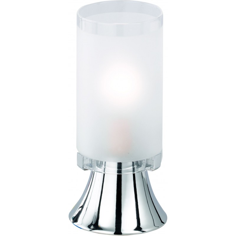 17,95 € Free Shipping | Table lamp Reality Tube Ø 7 cm. Metal casting. Plated chrome Color