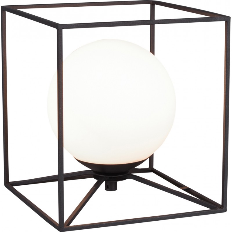 47,95 € Envoi gratuit | Lampe de table Reality Gabbia 22×20 cm. Salle et chambre. Style moderne. Métal. Couleur noir