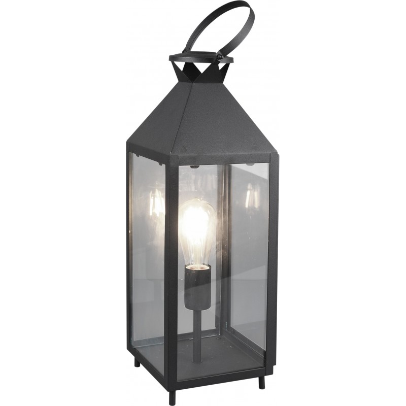 51,95 € Free Shipping | Table lamp Reality Farola 62×19 cm. Living room and bedroom. Modern Style. Metal casting. Black Color
