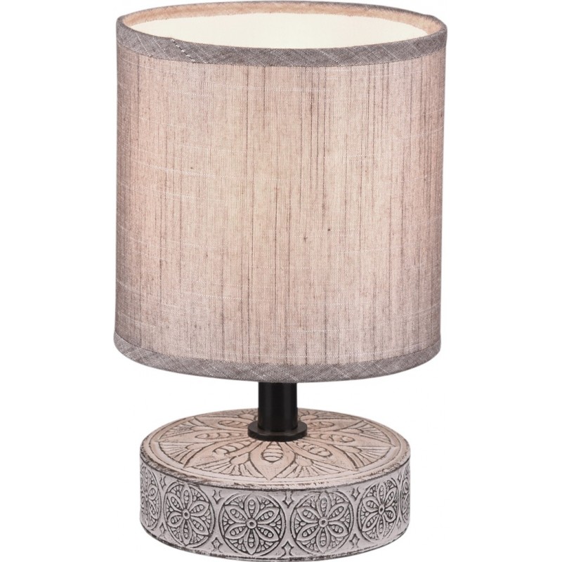 17,95 € Free Shipping | Table lamp Reality Marie Ø 13 cm. Living room and bedroom. Modern Style. Ceramic. Brown Color