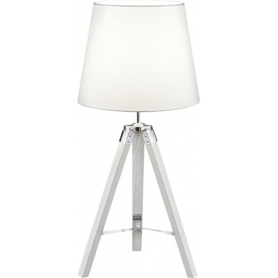 21,95 € Kostenloser Versand | Tischlampe Reality Tripod Ø 26 cm. Wohnzimmer und schlafzimmer. Modern Stil. Holz. Weiß Farbe