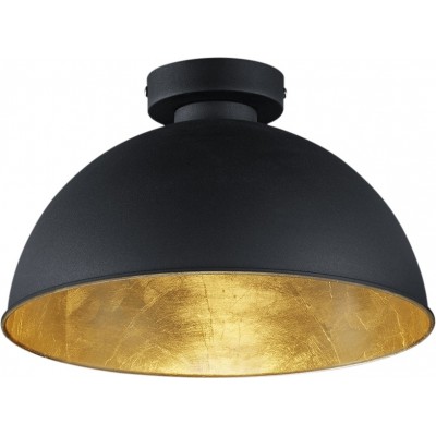 Ceiling lamp Reality Jimmy Spherical Shape Ø 31 cm. Living room and bedroom. Modern Style. Metal casting. Black Color