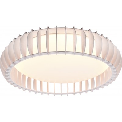 158,95 € Free Shipping | Hanging lamp Reality Monte 38W Ø 60 cm. Dimmable multicolor RGBW LED. Remote control Living room and bedroom. Modern Style. Plastic and polycarbonate. White Color