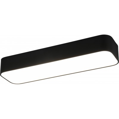 95,95 € Free Shipping | Hanging lamp Reality Asterion 21W 51×15 cm. Dimmable multicolor RGBW LED. Remote control Living room and bedroom. Modern Style. Metal casting. Black Color