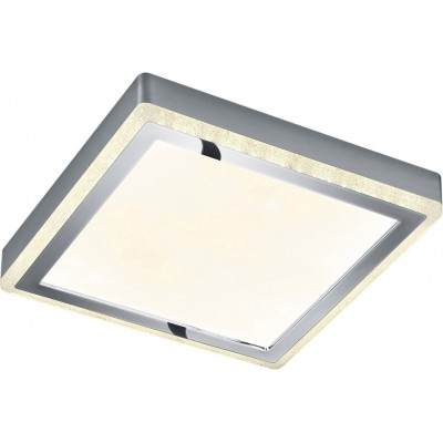 68,95 € Free Shipping | Indoor ceiling light Reality Slide 12W 3000K Warm light. 25×25 cm. Dimmable multicolor RGBW LED. Remote control. Ceiling and wall mounting Living room and bedroom. Modern Style. Plastic and polycarbonate. White Color