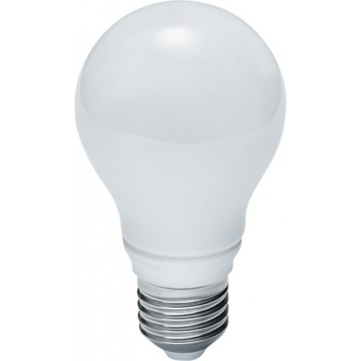 Ampoule LED Reality 8.5W E27 LED Ø 6 cm. LED RGBW multicolore à intensité variable. Compatibilité WiZ Salle et chambre. Style moderne. Plastique et Polycarbonate. Couleur blanc