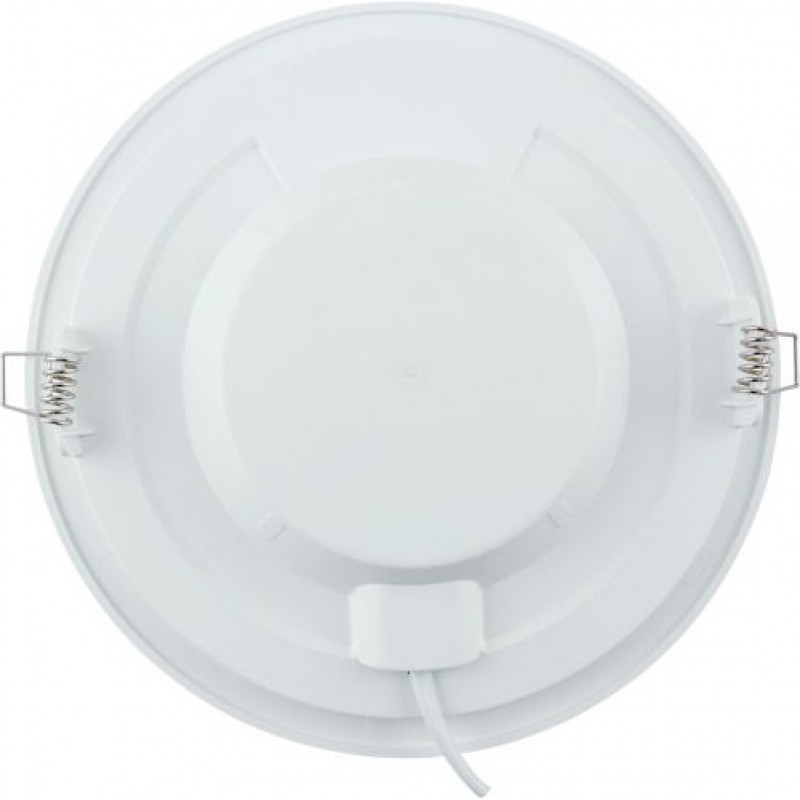 7,95 € Free Shipping | Recessed lighting 24W 4000K Neutral light. Round Shape Ø 24 cm. Slim Downlight LED. Ceiling mountable White Color