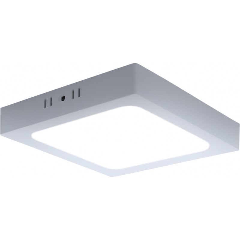6,95 € Free Shipping | Indoor ceiling light 12W 6500K Cold light. Square Shape 17×17 cm. LED ceiling lamp White Color