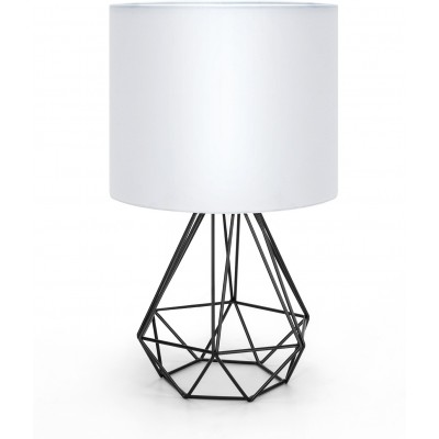 17,95 € Envoi gratuit | Lampe de table 40W 32×18 cm. Acier. Couleur blanc