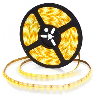 18,95 € Free Shipping | LED strip and hose 18W 3000K Warm light. 500×1 cm. LED strip. Remote control. Dimmable. self-adhesive Waterproof. 5 meters PMMA