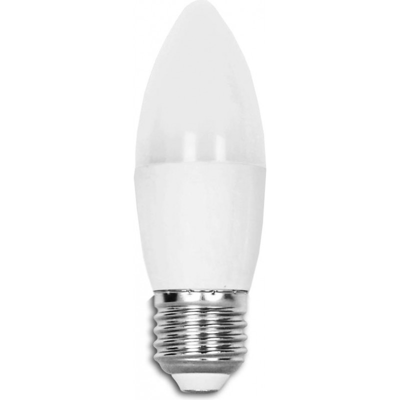 6,95 € 送料無料 | 5個入りボックス LED電球 4W E27 3000K 暖かい光. Ø 3 cm. 白い カラー