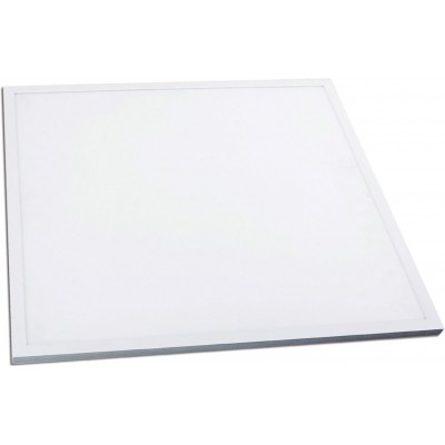 33,95 € Envío gratis | Panel LED 50W 4000K Luz neutra. Forma Cuadrada 60×60 cm. Aluminio y PMMA. Color blanco