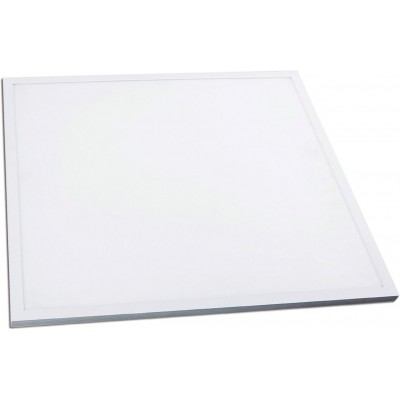 11,95 € Free Shipping | LED panel 12W 6000K Cold light. 30×30 cm. Aluminum and pmma. White Color