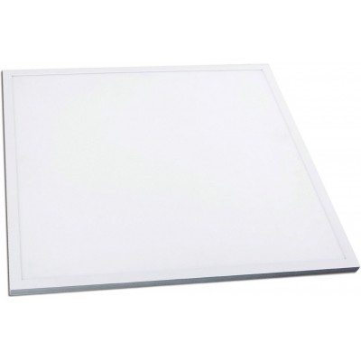 Panel LED 12W 6000K Luz fría. Forma Cuadrada 30×30 cm. Aluminio y PMMA. Color blanco
