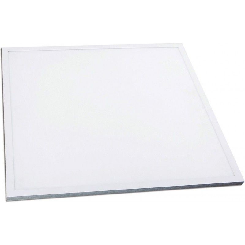 11,95 € Free Shipping | LED panel 12W 6000K Cold light. 30×30 cm. Aluminum and pmma. White Color