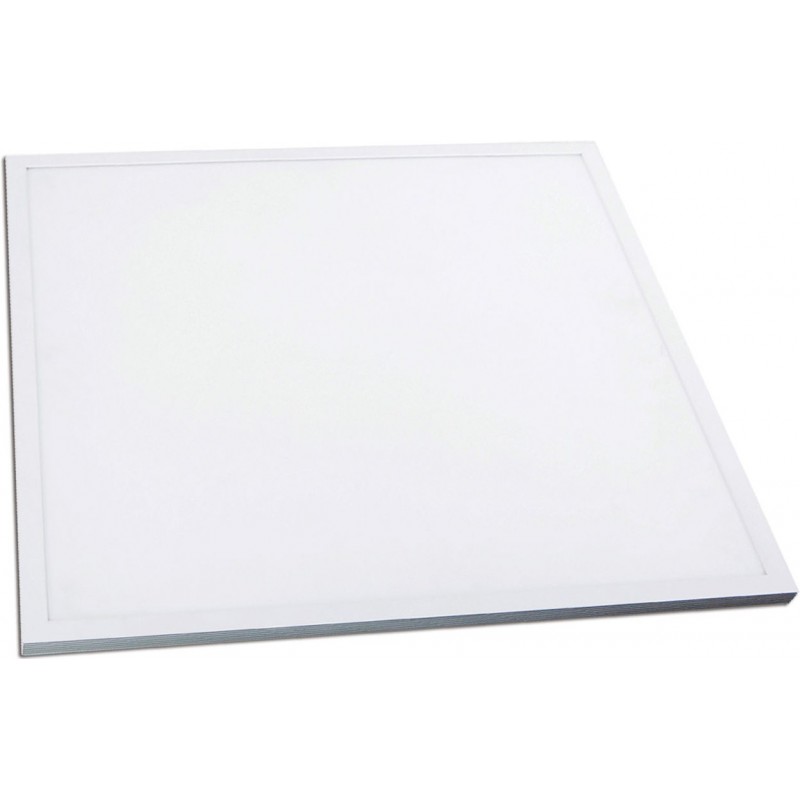 12,95 € Envío gratis | Panel LED 12W 6000K Luz fría. Forma Cuadrada 30×30 cm. Aluminio y PMMA. Color blanco