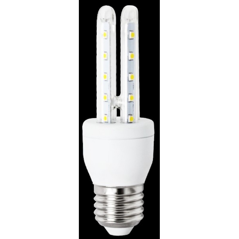 11,95 € Free Shipping | 5 units box LED light bulb 4W E27 3000K Warm light. 12 cm