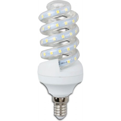 18,95 € Kostenloser Versand | 5 Einheiten Box LED-Glühbirne 11W E14 LED 3000K Warmes Licht. 13 cm. LED-Spirale