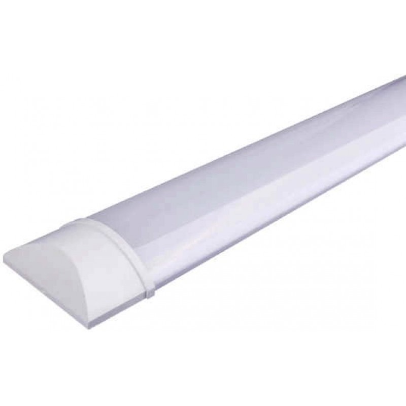 12,95 € Free Shipping | LED tube 30W T8 LED 4000K Neutral light. 90×7 cm. LED batten lamp PMMA and Polycarbonate. White Color
