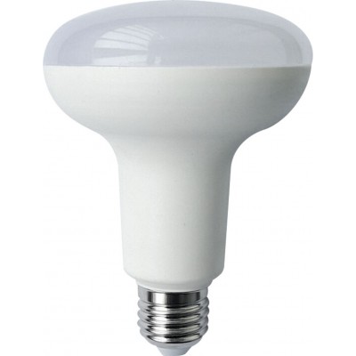 5 Einheiten Box LED-Glühbirne 15W E27 Ø 9 cm. Aluminium und Polycarbonat. Weiß Farbe