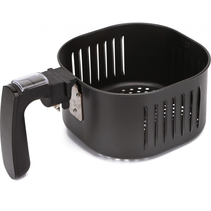 12,95 € Free Shipping | Kitchen appliance Aigostar 31×20 cm. Fry basket with handle Black Color