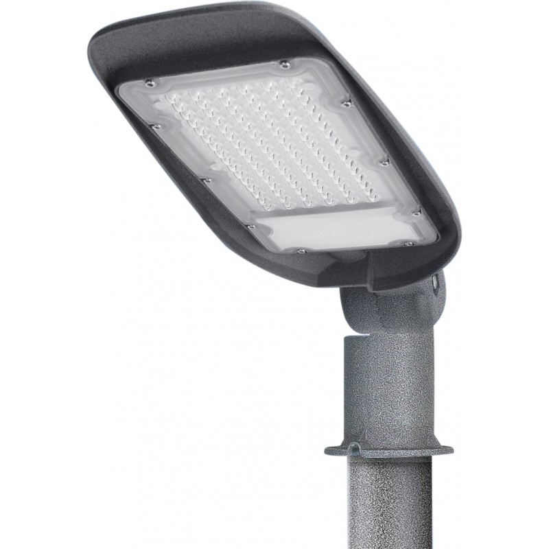 25,95 € Envío gratis | Farola Aigostar 30W 6500K Luz fría. 44×13 cm. Luz de calle LED ultraplana Aluminio. Color gris