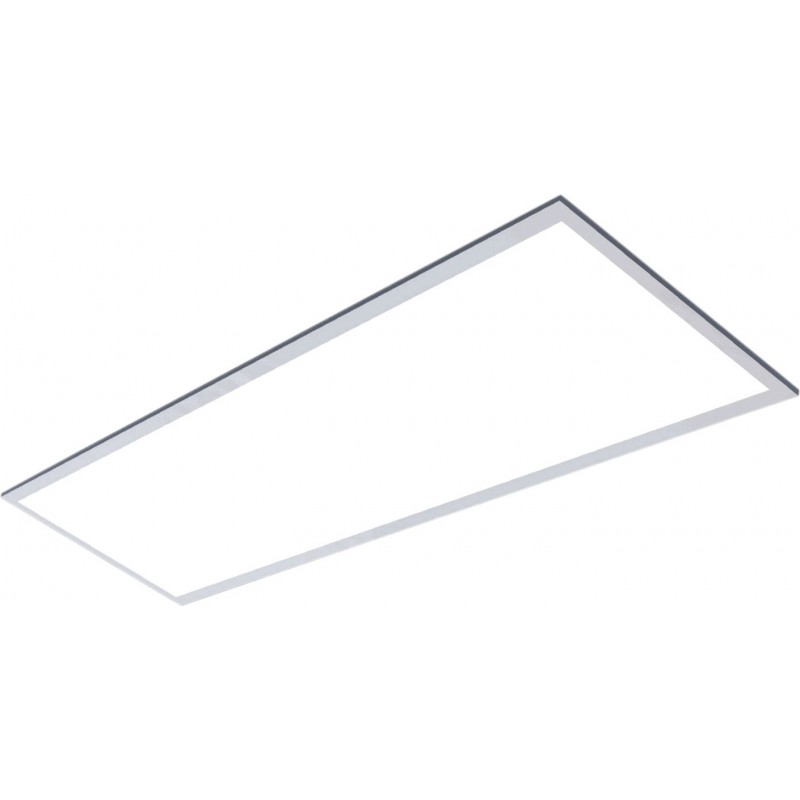 34,95 € Free Shipping | LED panel Aigostar 40W 6500K Cold light. 120×30 cm. Aluminum and pmma. White Color